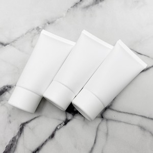 Frasco de PE 50g/50ml Branco Brilhante/Branco Fosco para Cosméticos: Embalagem para Creme de Mãos, Limpador Facial e Loção (Sub-embalagem com Serigrafia) - Product Image 4
