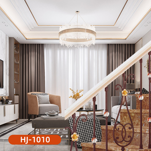Livraison À temps intérieur résidentiel découpé au laser balustrades <span class=keywords><strong>en</strong></span> <span class=keywords><strong>fer</strong></span> <span class=keywords><strong>forgé</strong></span> conception <span class=keywords><strong>de</strong></span> <span class=keywords><strong>grille</strong></span> simple pour escaliers - Product Image 2