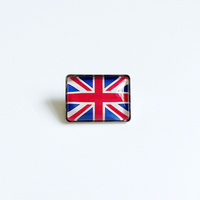 Épinglette en émail personnalisée avec le drapeau de l'Ukraine, broche en métal pour souvenir de voyage européen, événement sportif, club scolaire et cadeau de conférence