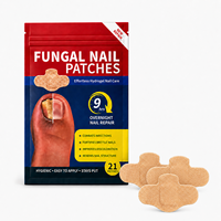 Patchs Hydrogel Anti-Fongiques pour Ongles Marque Privée 21 Patchs – Réparation en 9 Heures, Renouvellement Nocturne pour Ongles Abîmés