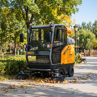 MN-E850FB Nouvelle balayeuse routière électrique autopropulsée 48V haute puissance avec brosse latérale, nettoyage multifonctionnel haute efficacité