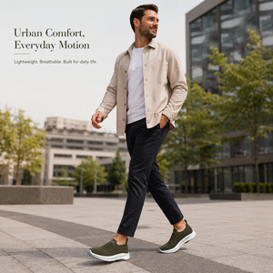 <span class=keywords><strong>Zapatillas</strong></span> Slip On <span class=keywords><strong>Hombre</strong></span> Calcetín Flyknit Personalizadas 2026 Malla Transpirable Plataforma Suela Acolchada Cómodas - Product Image 4