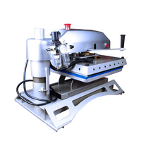 Presse à chaud électrique semi-automatique pour transfert thermique de t-shirts, 38x38cm, haute pression, pour tissus, 220/110V, 1 an de garantie