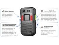 Dispositif de sauvetage à imagerie thermique ZHENGZE PASS, résolution 256x192, IP68, batterie 2000mAh, infrarouge rouge/blanc chaud/noir chaud, synchronisation 4G