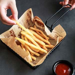 Papel Antigrasa Personalizado para Alimentos, Papel para Envolver Hamburguesas, Sándwiches, Pasteles y Chocolate con Logotipo - Product Image 1