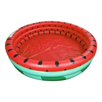 Hochwertiger Runder Aufblasbarer Kinder-Swimmingpool für Draußen 45 Zoll Durchmesser X 10,5 Zoll Höhe Garten-Nutzung Sunshine Marke