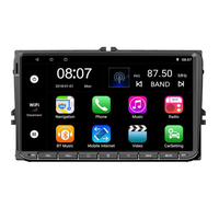 9 pouces Android 1 + 32G autoradio stéréo DSP écran tactile pour vw slim MAGOTAN SKODA SEAT POLO Golf Seat Altea Leon