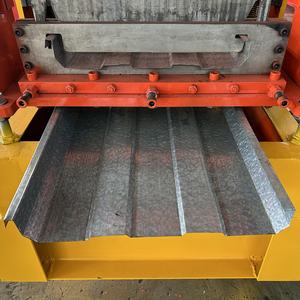 휴대용 스탠딩 심 롤 성형기 지붕 벽 패널 롤 성형기 조인트 숨김형 강철 지붕 패널 기계 - Product Image 2