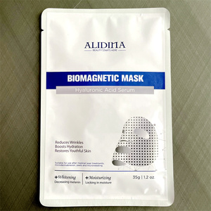 Mascarilla Biomagnética de Seda OEM/ODM con Bajo MOQ, con Ácido Hialurónico, <span class=keywords><strong>Ceramida</strong></span> y Vitamina E para Hidratar, Reafirmar y Reparar - Product Image 1