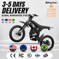 Vélo électrique tout-terrain adulte Ridingtimes GT73 3 vitesses haute performance en alliage d'aluminium pour longues distances