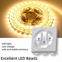 Bande lumineuse LED 5050 DC12v/24v 10mm 60LEDs/M Ruban LED flexible IP20 IP65 Étanche pour éclairage intérieur et extérieur