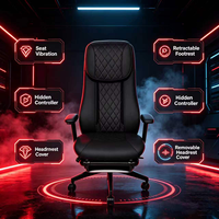Meilleures ventes - Chaise de massage portable pour le bureau avec massage du corps et du cou/dos, dossier réglable en hauteur - Boncare Q8