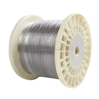 Câble en acier inoxydable de production industrielle 1mm 2mm 3mm 4mm 5mm 6mm