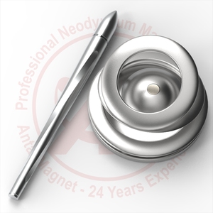 Argento Anti-gravità anelli planetari magnetico levitazione <span class=keywords><strong>penna</strong></span> energia libera magnete per scrivania industriale applicazione - Product Image 2