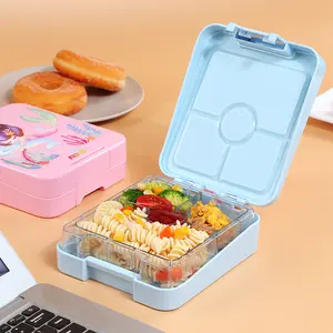 Aohea nuovo Design facile da trasportare Lunch Box termico due scomparti Lunch Box Ice Pack Easy Lunchboxes