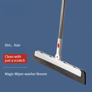 Jesun Racloir de sol bon marché à long manche en EVA <span class=keywords><strong>Balai</strong></span> magique en mousse robuste <span class=keywords><strong>Essuie</strong></span>-<span class=keywords><strong>glace</strong></span> pour douche Carrelage de cuisine et poils <span class=keywords><strong>d</strong></span>'animaux - Product Image 5