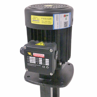 Pompe de circulation de liquide de coupe immergée industrielle H4T25, sortie d'usine, 450W 1/6 CV, impeller en acier inoxydable, garantie 1 an