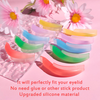 LiBeauty Coussinets de rehaussement de cils ultra doux, Marque privée, Couleurs variées, Protections pour rehaussement de cils, Tiges de permanente de cils en silicone coréen