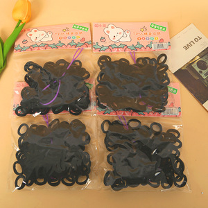 Élastiques à cheveux couleur bonbon, très élastiques, pour enfants, motif dessin animé, usage quotidien, matériaux variés, origine Yiwu - Product Image 2