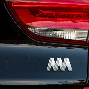 Modificación Metal coche Exterior decoración <span class=keywords><strong>M</strong></span> logo guardabarros lateral pegatina emblema para Toyota Land Cruiser Prado 5,7 - Product Image 3