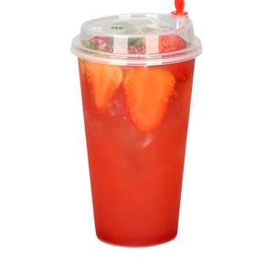 Ly trà nhự<span class=keywords><strong>a</strong></span> PP dùng một lần, ly uống nước lạnh có nắp - Product Image 6