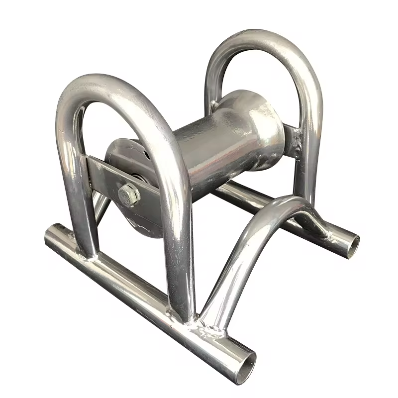Straight <strong>Guide</strong> Aluminium Roller for Laying of <strong>Underground</strong> <strong>Cable</strong>