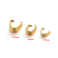 HP0170 Fermoir à pince en acier inoxydable 3x7mm pour collier, breloque, perle, pendentif, connecteur, accessoires pour la fabrication de bijoux