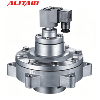 Vanne électromagnétique série ALITAIR APCYF, vanne à impulsion pneumatique, électrovanne à impulsion