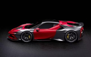 ชุดแต่งสปอยเลอร์ลิ้นหน้าทรง ZE พร้อมชุดแต่งซุ้มล้อแบบ Widebody สำหรับ Ferrari SF90 อัพเกรดด้วยคาร์บอนไฟเบอร์ สภาพใหม่ - Product Image 6