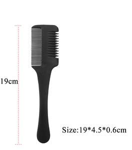<span class=keywords><strong>Pettine</strong></span> per <span class=keywords><strong>capelli</strong></span> con <span class=keywords><strong>rasoio</strong></span> per sfoltire rimovibile per parrucchieri per tagliare lo Styling del taglio dei <span class=keywords><strong>capelli</strong></span> - Product Image 3