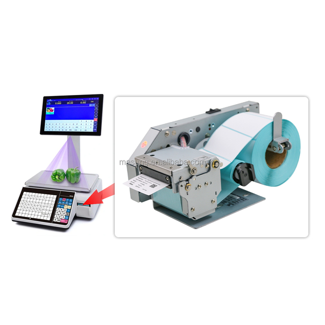 MASUNG MS-LP212B 2 Inch Label Printer Embedded KIOSK Thermal Industry Label Printer Barcodel Label Printer