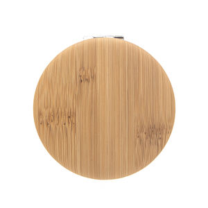 <span class=keywords><strong>Mini</strong></span> miroir cosmétique rond pliable avec motif en bambou, peut être offert en cadeau à des amis - Product Image 5