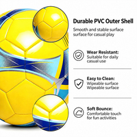 Ballon de football en PVC personnalisé Aiju, taille 5, cousu à la machine, vente en gros de ballons de football, Pelotas De Futbol pour les sports de loisirs