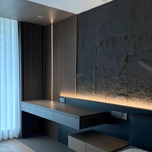 Paneles de pared de piedra de imitación de PU modernos más populares de las fábricas profesionales Durabilidad de larga duración para uso en interiores y exteriores - Product Image 6