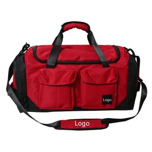 Bolsa de Deporte Multifuncional Personalizada de Fábrica, Bolsa de Viaje de Gran Capacidad, Bolsa de Lona Resistente con Compartimento para Zapatos - Product Image 2