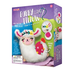 DIY Toys Furry Pillow Set <strong>Sewing</strong> <strong>Kit</strong> Educational Arts and Crafts <strong>Kit</strong> for <strong>Kids</strong> and Adult - Product Image 2
