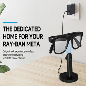 Supporto di Ricarica Rapida per Occhiali Ray-Ban, Base di Ricarica con Cavo USB-C per Occhiali Smart AI Ray-Ban Meta e Oakley - Product Image 1