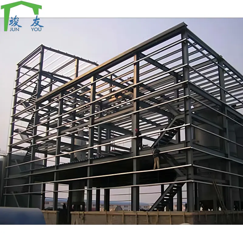 Diseño y fabricación de fábrica profesional almacén de acero taller de acero construcción Kits de construcción de acero