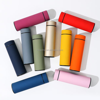 Bouteille thermos intelligente en acier inoxydable de 500ml avec écran tactile LED pour le contrôle de la température