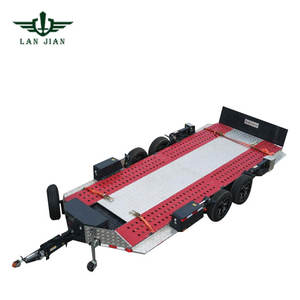 Remolque de Transporte de Plataforma de 3 Ejes de Uso Pesado |   Solución de Transporte de Carga de Alta Capacidad - Product Image 2