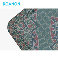 Tapis de cuisine ergonomique confortable, anti-fatigue, antidérapant, imperméable en PU pour bureau debout