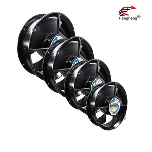 110V 220V résistant aux hautes températures 22060 220x220x60mm 8 pouces forme ronde double roulement à billes <span class=keywords><strong>ventilateur</strong></span> à flux Axial - Product Image 5