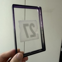 Protection de carte ACE avec plaque arrière en TPU transparente à paillettes et dégradé de couleurs, protection antichoc pour carte gradée