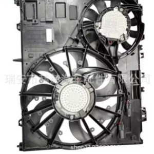 Ventilateur électrique de radiateur Hh Lr062329 Lr048176 Lr072554 Lr084439 pour Land Rover, remplacement et réparation, noir - Product Image 2