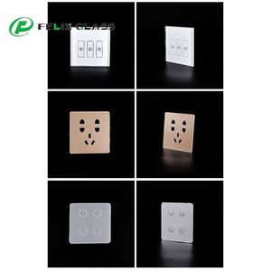 Interruptor Táctil, Interruptor de Enchufe, Interruptor de Pared Eléctrico para Uso Doméstico, Panel de Interruptores de Vidrio - Product Image 6