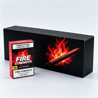 Boîte d'emballage pour cigares en carton pliable écologique, boîte cadeau, design pour l'emballage de tabac à fumer, boîte d'emballage pour cigarettes