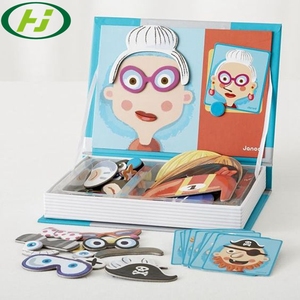 Nam Châm Câu Đố Ăn Mặc Giao Thông Hình Học Khuôn Mặt Thay Đổi Trò Chơi Giáo Dục Từ Đồ Chơi Cho Trẻ Em - Product Image 1