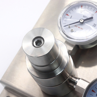 Régulateurs de pression de gaz propane/argon/ACetylène semi-automatique de système de changement de panneau d'étape unique d'acier inoxydable