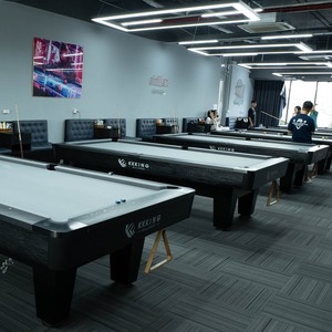 Mesa de Billar/Snooker de Madera Maciza y Metal, Personalizable, Ecológica, Moderna y de Lujo para el Hogar, de 7 a 9 pies, para Deportes de Interior - Product Image 4