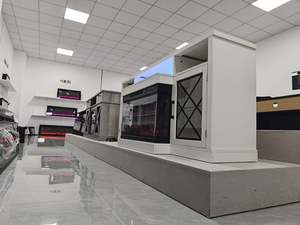 Soporte de TV eléctrico de 36 pulgadas, pantalla táctil con Control remoto, 12 colores de llama, <span class=keywords><strong>chimenea</strong></span> decorativa de madera, 220-240V, 50Hz, sin soporte - Product Image 2